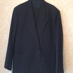 Wool pinstripe suit very good condition